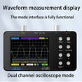 thumbnail image 4 of Labymos Compact Portable Digital Oscilloscope 50M Sampling Rate 10M Analogue Bandwidth Handheld Current Oscilloscope Cellphone, 4 of 8
