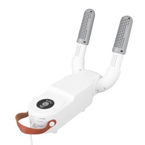 Séchoir à chaussures portable, sèche-gants pliables muraux avec 1, 2, 3 Heures minuteur, chauffage rapide entièrement automatique Séchoir à température constante pour la maison de voyage