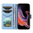 thumbnail image 3 of Samsung Galaxy Note 9 Phone Case , Wallet Flip Cover Adjustable Crossbody Lanyard Magnetic Card Slots, 3 of 5