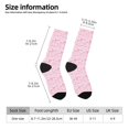 thumbnail image 2 of Lsque Ribbon Bow Printed Men's Crew Socks, Soft Durable Breathable Moisture-Wicking with Odor Control Cotton socks, 2 of 6