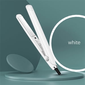 EGNMCR Mini Hair Straightener Direct Curling Dual-purpose Electric Hair Curling Stick Does Not Damage The Power Generation Splint a straightener