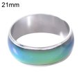 thumbnail image 1 of CAROOTU Colour Changing Temperature Mood Ring Jewellery Stainless Steel Fashion Unisex, 1 of 6