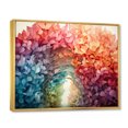 thumbnail image 2 of Designart Rainbow framed wall Art, modern Colorful Rainbow Arch I , Rainbow Large framed wall art decor, Multi-Color Traditional Gold framed wall art, 44x34 inches Gold Frame, 2 of 5