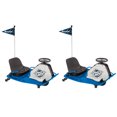 thumbnail image 1 of Razor Crazy Cart à Dérive Motorisé à Couple Élevé avec Barre de Dérive, Bleu (Lot de 2), 1 of 6