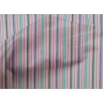 thumbnail image 3 of oneOone Tissu Popeline Coton Multicolore Tissu de Décor à Rayures Imprimé BTY 56 Pouces de Large, 3 of 3