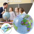 thumbnail image 4 of Inflatable Globe Map Ball World Earth Geography Blow NEW Toy Education Up, 4 of 9