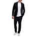 thumbnail image 2 of Haggar Men's Smart Wash Suit Separate Jacket, Black, 36 Regular, 2 of 14
