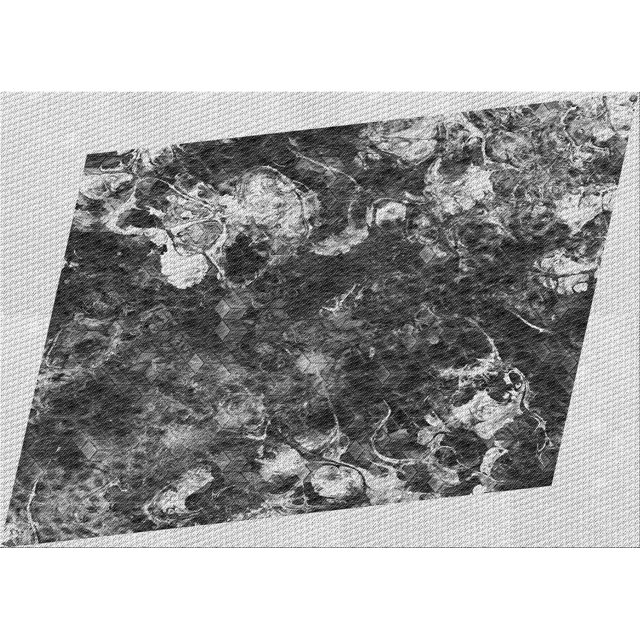 Ahgly Company Machine Washable Indoor Rectangle Transitional Silver Gray Area Rugs, 2' x 3'