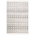 thumbnail image 3 of SAFAVIEH Berber Merlin Geometric Fringe Shag Area Rug, 3 of 7