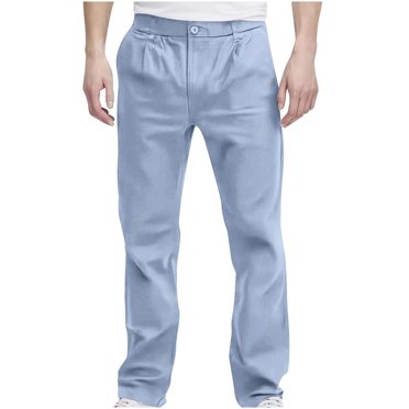 RKSTN Mens Pants Pantalon de Sport Décontracté Ample et Doux pour Printemps et Été, Pantalon de Randonnée en Plein Air