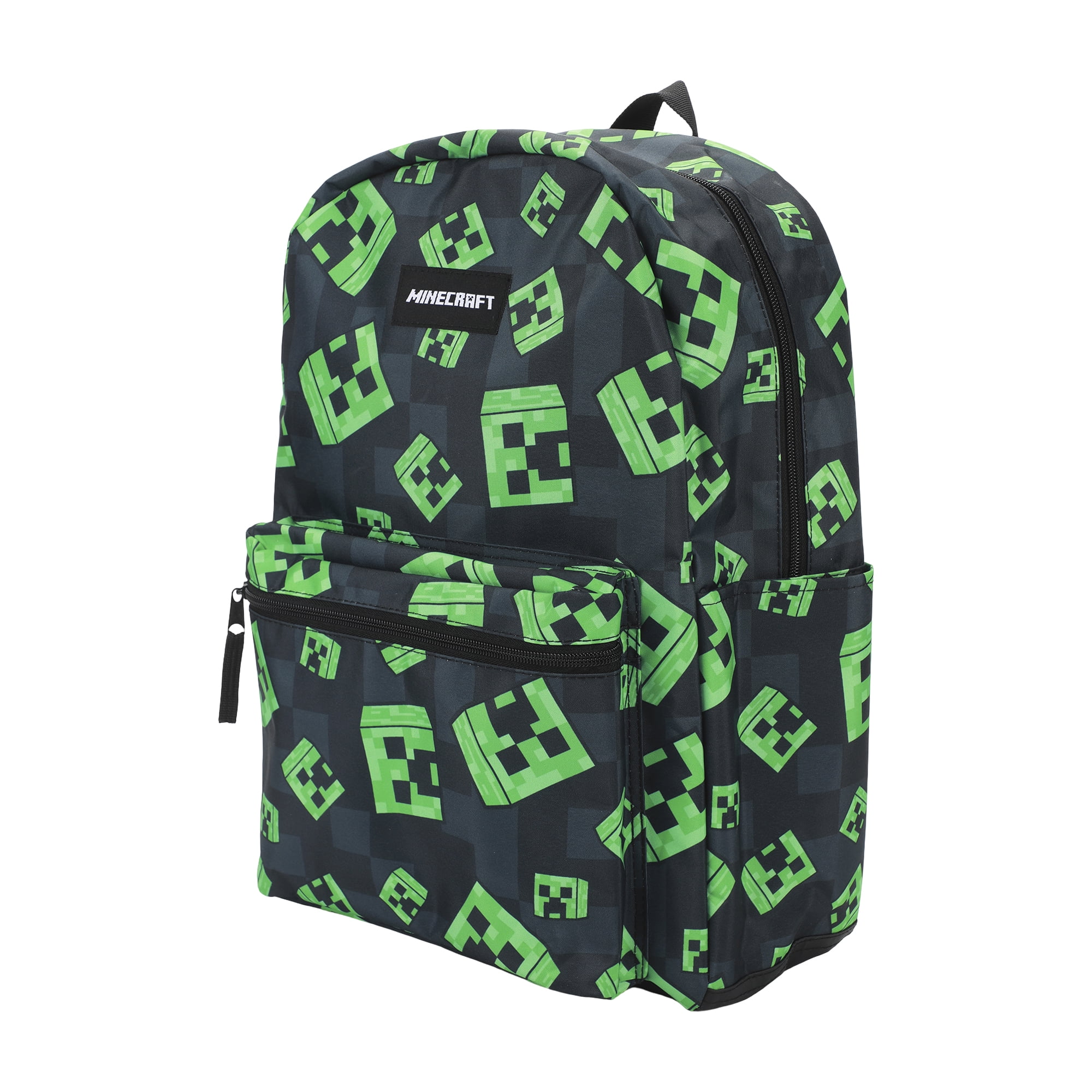 Sac À Dos Minecraft 17" Prêt Pour L’Aventure Avec Imprimé De Personnages