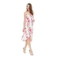 thumbnail image 4 of Robe Hawaïenne à Imprimé Floral pour Femmes TP Vigne Hibiscus Rose, 4 of 5