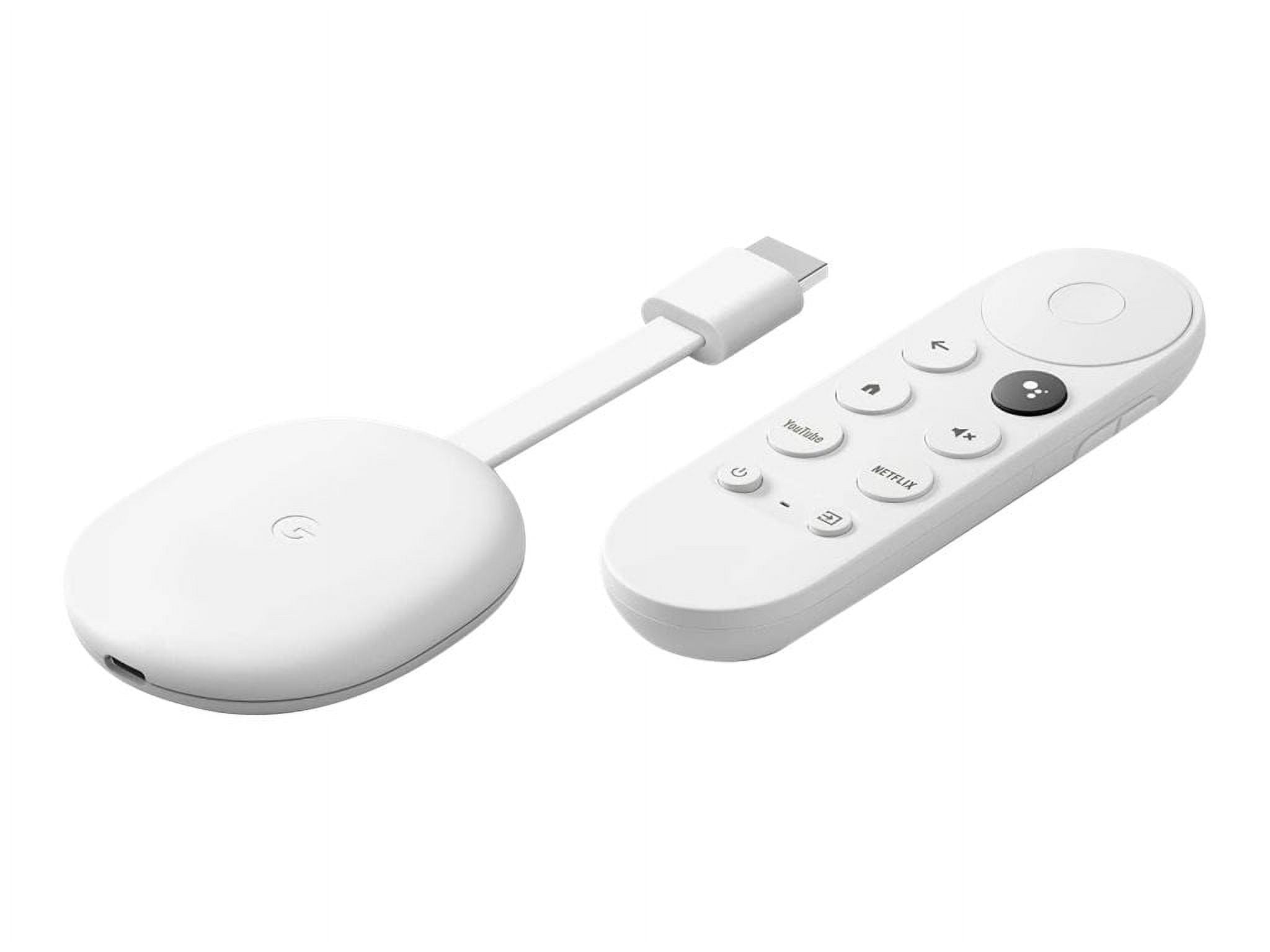 Google Chromecast with Google TV - AV player - 4K UHD (2160p) - 60