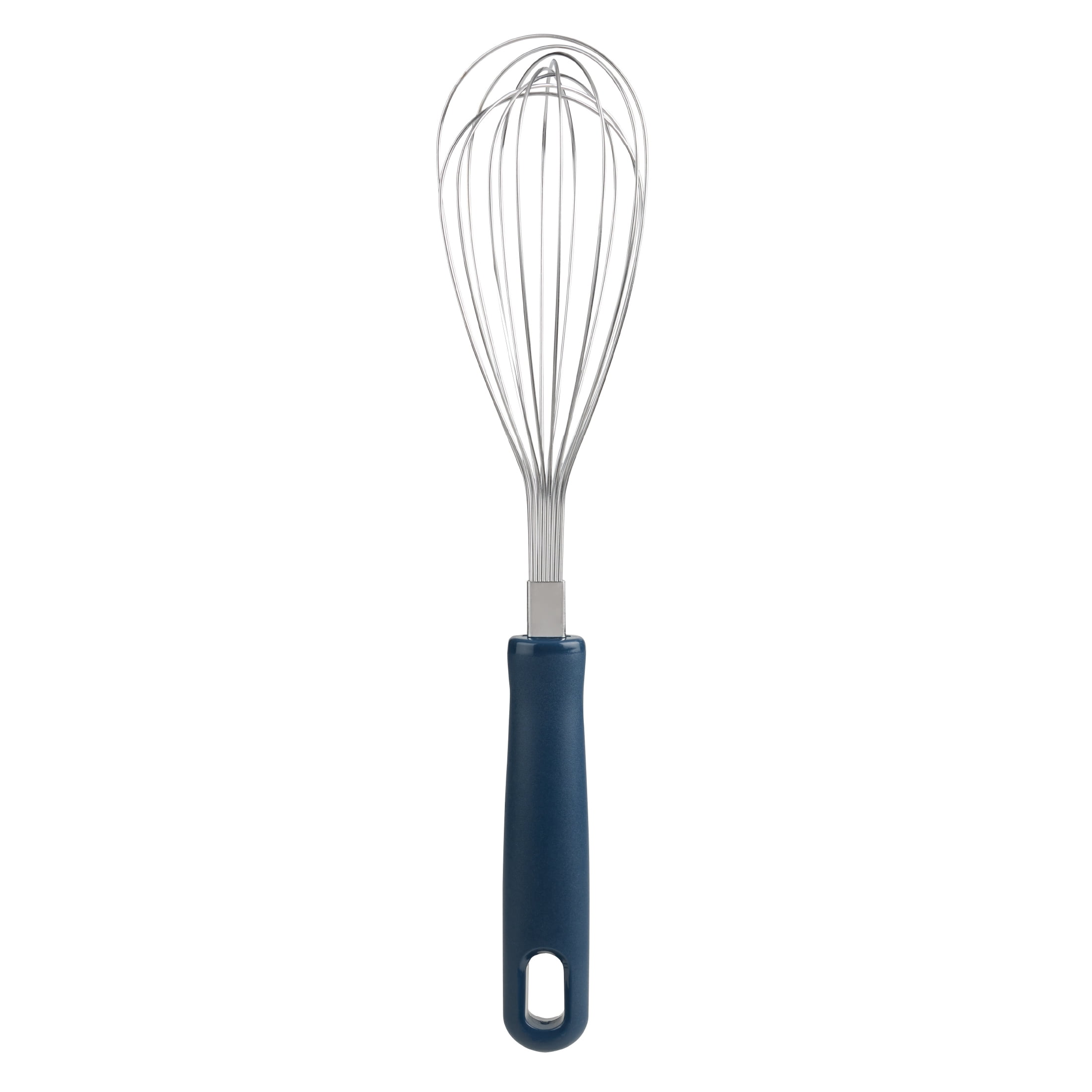 Fouet ballon Mainstays en acier inoxydable 29 cm, 14 fils, Ustensile de cuisine, Marine