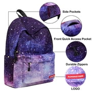 pstuiky School Backpacks, Star Sky Lightweight Preschool Backpack for Boys and Girls Pencil Bag Lunch Box Back to School Backpacks Back to School Summer Savings Clearance