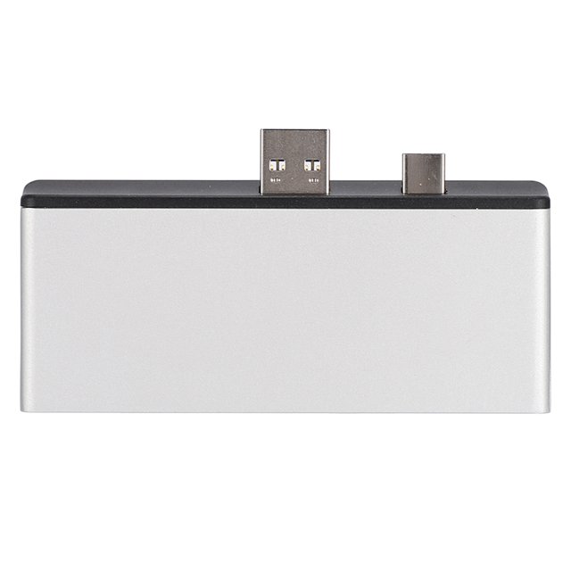 ANGGREK USB Splitter,6 In 1 Docking Station Aluminum Alloy Expansion Dock Accessories For Pro 4/5/6,Docking Station For PRO