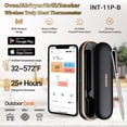 thumbnail image 1 of Inkbird Wireless Meat Thermometer Bluetooth BBQ Thermometer with 91m/300ft App Control and Smart Alarms，Dishwasher Safe, 1 of 11