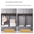 thumbnail image 4 of Thick vacuum compression bag, transparent vacuum bag storage bag, hand pump, 4 of 12