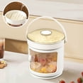 thumbnail image 4 of Ice Sharpener Food Grade Ice Box Ice Tray Large Capacity Ice Storage Household Ice Bucket, 4 of 8