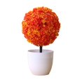 thumbnail image 1 of Artificial Plant Bonsai Plastic Small Tree Pot Fake Plant Flower Potted Ornamen± K5Z8, 1 of 8