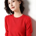 thumbnail image 1 of LNGOOR Chandail pour Femmes 2024 Col Rond Manches Longues Automne Hiver Pulls Mode Chandails Coréens Chandails de Base Chandails Ajustés en Tricot Chandails, 1 of 7