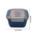 thumbnail image 3 of TopLLC Kitchen Accessories,Home And Kitchen,Kitchen Tools, Double Layer Plastic Lunch Box Small Compartment Lunch Box Students Portable Microwave Oven Available Preservation Box Double Lunch Boxs, 3 of 6