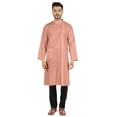 thumbnail image 1 of Atasi Kurta de Designer Indien pour Hommes Tenue de Fête Robe Traditionnelle Chemise Longue Ethnique Unie, 1 of 7