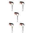 thumbnail image 3 of Redempat Sangle de Cou pour Saxophone Rembourrée Confortable pour Saxophone Basse Clarinette Soprano Brun 45cm 5Ensemble, 3 of 6