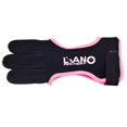 thumbnail image 2 of koolsoo Finger Tab Accessories Leather Warp Back & amp; Compound Bow 3 Black Pink M, 2 of 9