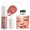 thumbnail image 1 of EGNMCR Blush Liquid Blush For And Cheeks Fine Shim Highlight Contours Moisturizing Color Developing Rouge Blush 4.5ml Highlight blush, 1 of 1