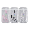 thumbnail image 3 of Dvkptbk Eyebrow trimmer 3PCS Eyebrow Trimmers Scissor New Eyebrow Scissors with Comb Precision Eyebrow Trimming Scissors Non-Slip Eyebrow Cutter Hair Removal Eyebrow Scissors, 3 of 9