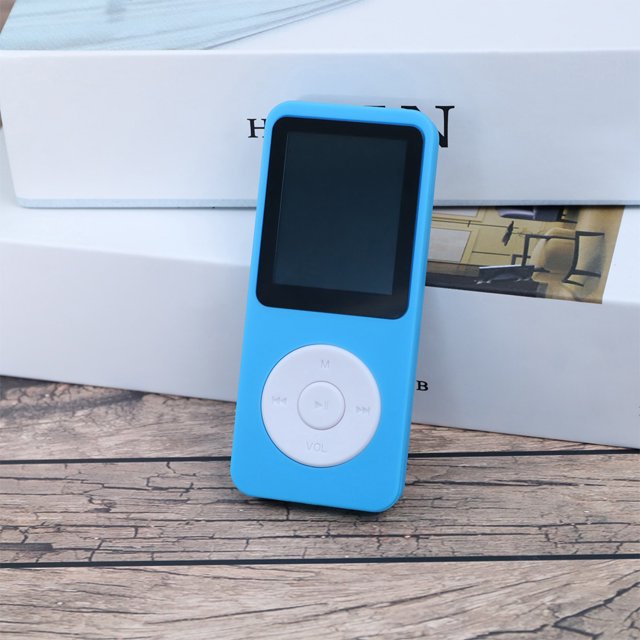 Lecteurs de Musique MP4 Externes Compatibles Bluetooth Livre Électronique Enregistreur Vocal Électronique de Remplacement pour Windows XP/VISTA/Windows 8 Bleu 8G