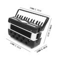 thumbnail image 3 of EGNMCR Home Decor, Room Decor, Wall Decor Mini Instrument Accordion Model Ornament Accordion statue, 3 of 5