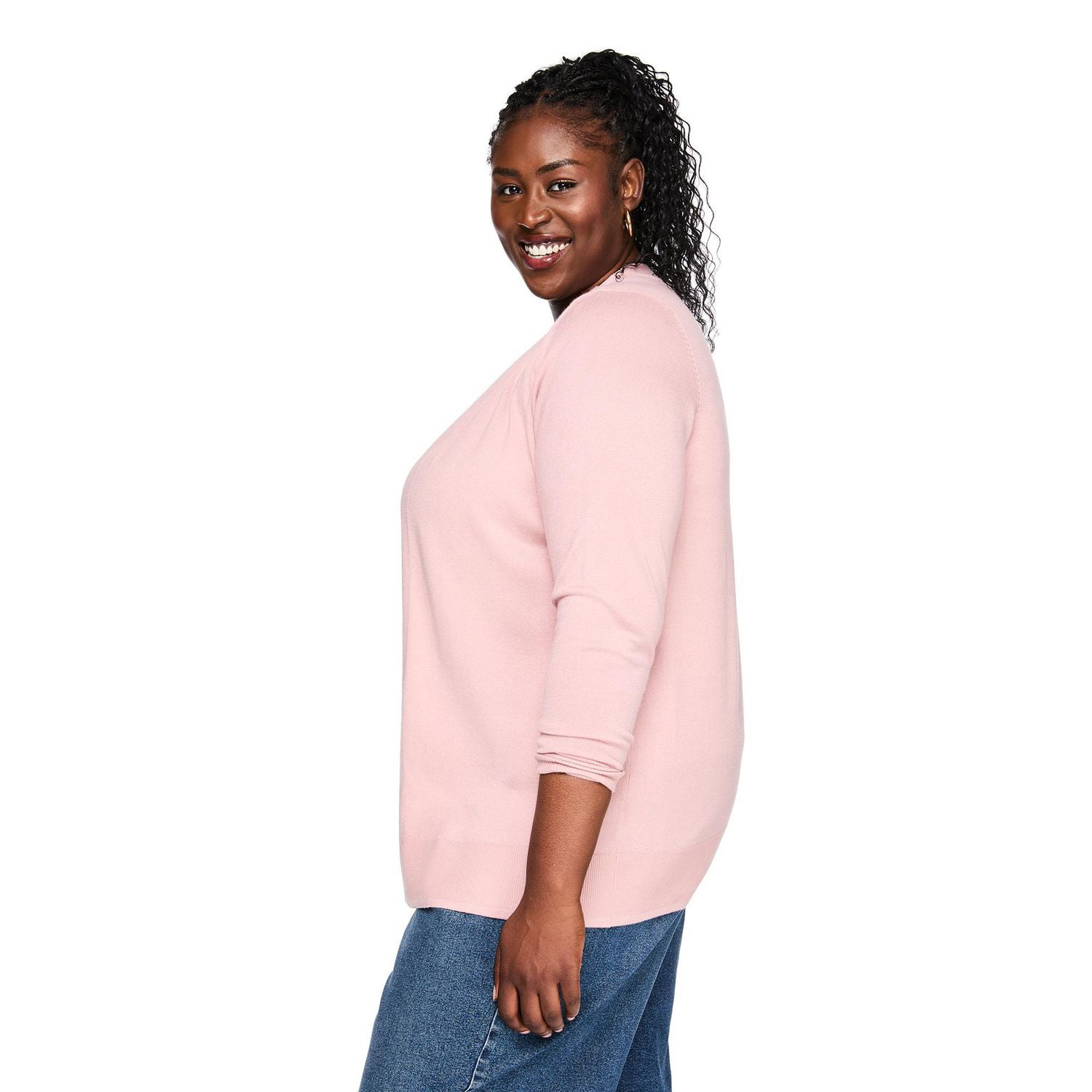 Cardigan ouvert sur le devant Lane Bryant Plus pour femmes