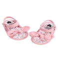 thumbnail image 3 of Baby Girls Summer Sandals Anti-Slip Soft Sole Ruffle Flat Shoes, 3 of 6