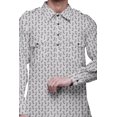 thumbnail image 4 of Atasi Kurta Pathani pour Hommes à Col Classique à Manches Longues Salwar Ensemble de Kurta de Mariage, 4 of 5