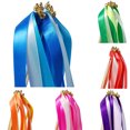 thumbnail image 2 of Bangcool 50PCS Ruban Baguettes Ruban Coloré Décoratif Bâtons Faveurs Fête de Mariage, 2 of 2