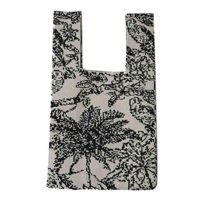 Women Fashion Hobo Bag Tree Flower Pattern Female Clutch for Gift (Orange)