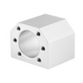 thumbnail image 1 of <p>Ballscrew Nut Bracket Mount Housing Ballscrew Nut Holder Bracket Holder Nut Bracket Holder CNC Router Milling Parts For Home Industry Repair Shop Factory</p>, 1 of 7