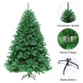 thumbnail image 2 of Premium Spruce Artificial Holiday Christmas Tree for Home, Office, Party Decoration, Easy Assembly, Metal Hinges & Foldable Base, 2 of 6