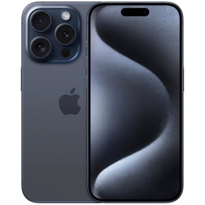 Restored Apple iPhone 15 Pro Max - 256GB – Blue Titanium – 48MP Triple Rear & 12MP Front Camera - Fully Unlocked Smartphone - Excellent Condition