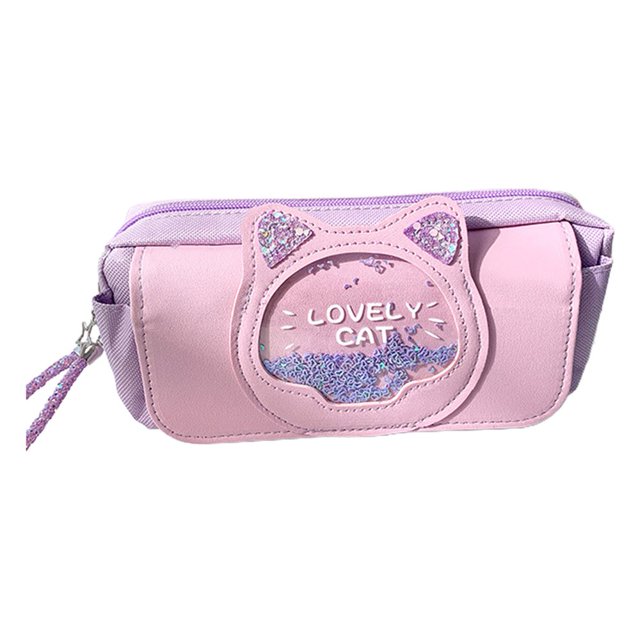 Pochette Crayon Grande Capacité Organisée Durable Style Cartoon Stylo Sac