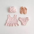 thumbnail image 2 of Weebloom Swimsuit For Girls Zip Rash Guard With Hat Swimwear Beachwear Comfortable 9-12 Months, 2 of 7