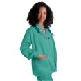 thumbnail image 2 of Adar Universal Round Neck Warm-Up Jacket (Available in 39 Colors), 2 of 5