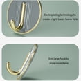 thumbnail image 4 of Deals of The Day Clearance! No Punch Green Dormitory Hooks, Wall-Mounted Jewelry Hangers, Bathroom Clothes Hooks, Multi-Purpose Storage Racks for Bathroom and Kitchen, 4 of 6