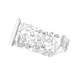 thumbnail image 1 of facefd Rouleau de Dessin Portable pour Enfants Affiche de Coloriage Étudiant Enfants B, 1 of 5