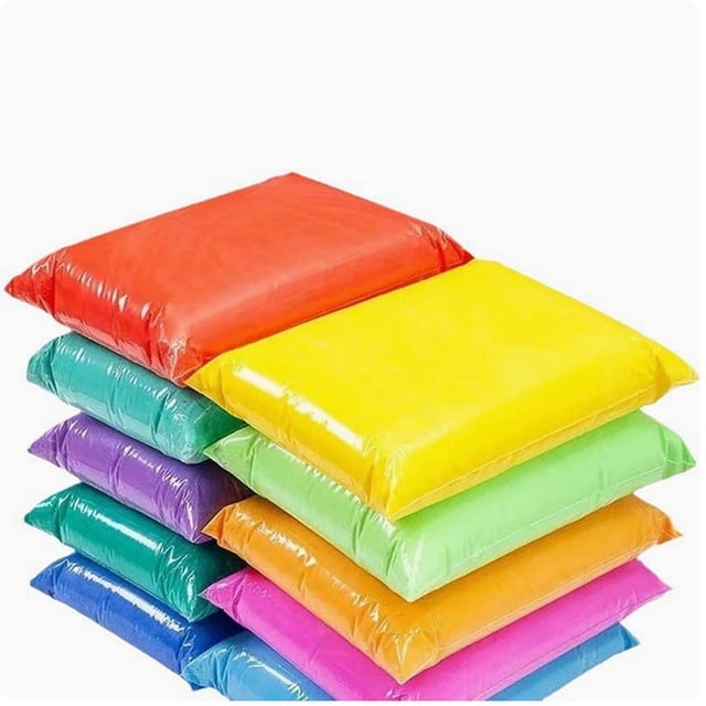 A Kids Diy Clay Art Set 12 Colors Air Dry Modeling Clay With Tools Non Toxic Safe Craft Kit For Children Creative Handmade Activity Gift