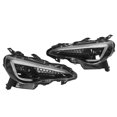 thumbnail image 3 of Led Headlights Dynamic Headlights Projector Headlights Daytime Running Light Yaa-ft86-0297 VLAND LED Projector Dynamic Headlights Dual Beams Fit For  BRZ  FRS 20122020 LHD, 3 of 8