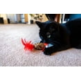 thumbnail image 3 of Multipet Safari Feather Mice Cat Toy, Assorted Colors, 3 of 8