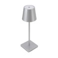 thumbnail image 1 of Lampe de Table à DEL, Lampe de Table Ergonomique Sans Fil à DEL Portable Rechargeable Moderne à Intensité Réglable pour Bar pour Extérieur Or,Argent,Noir,Blanc, 1 of 8